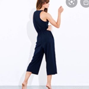 ADAY Jump In Jumpsuit in Dark Navy